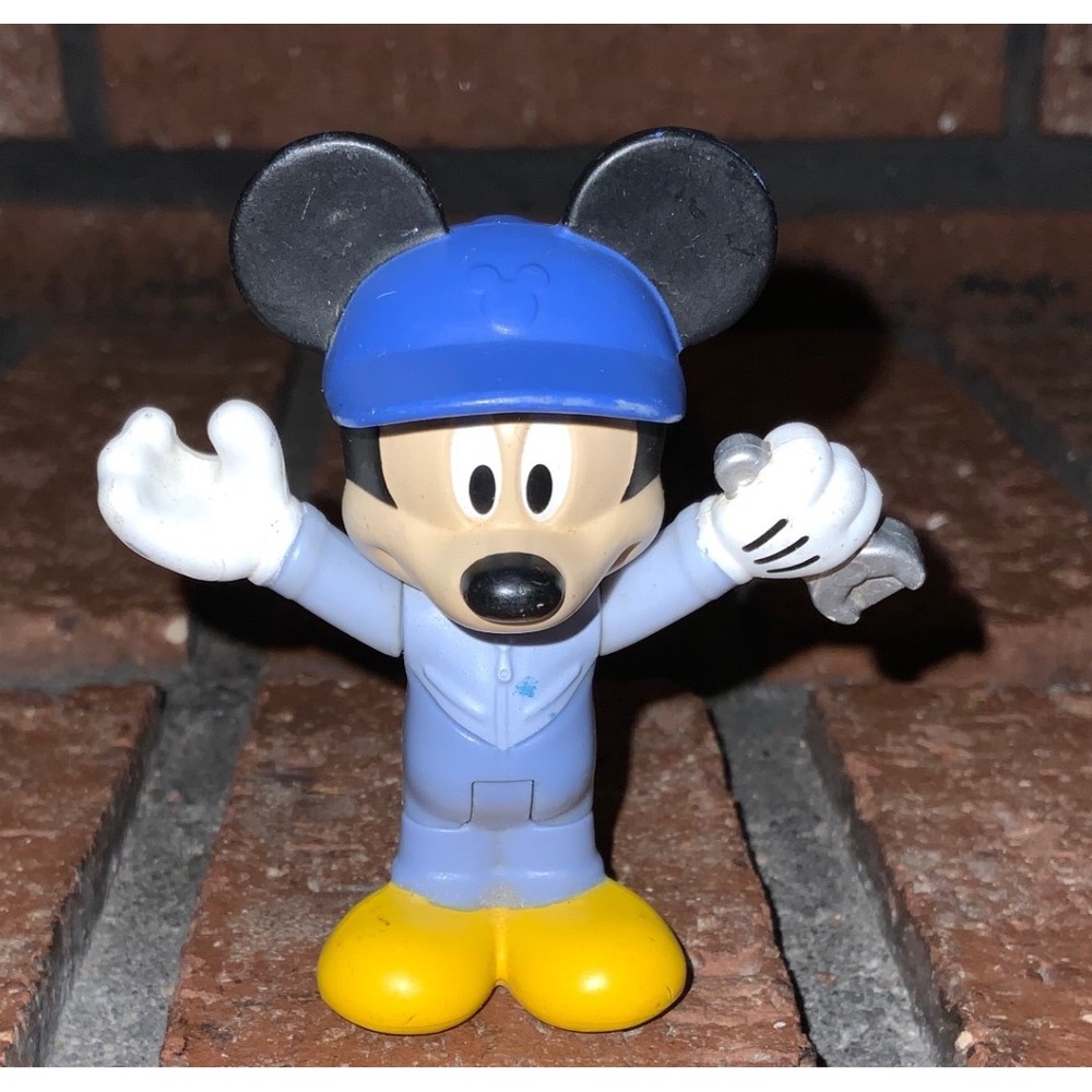 Mickey Mouse Mechanic 3" Figure Wrench Disney